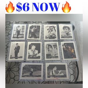 All 10 Bruce Lee Dragon 2024 Silver Chrome Refractor MMA Movie Cards WORTH $100